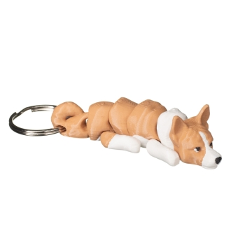 Basenji- brelok do kluczy